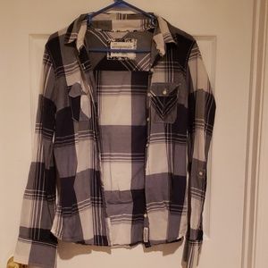 Plaid button down